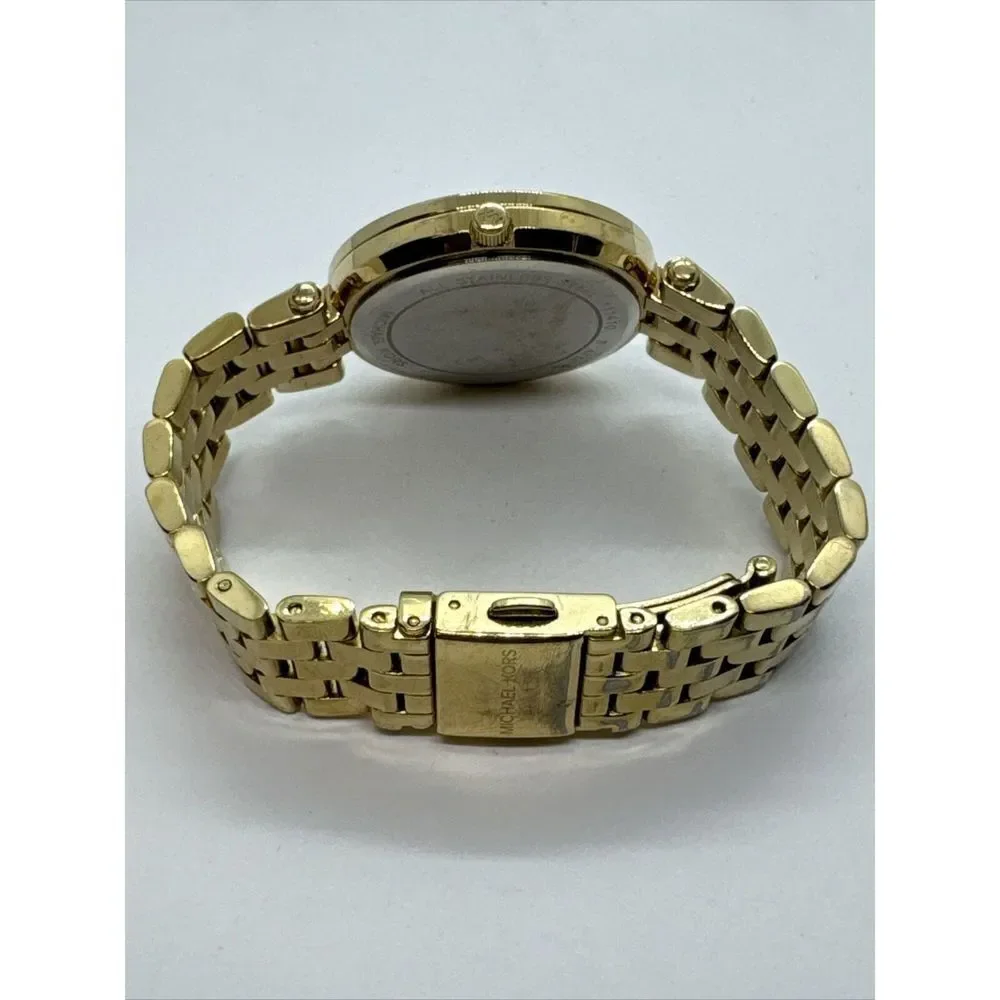 Michael Kors Mini Darci MK3365 Women Gold Analog Dial Quartz Wrist Watch JNA281